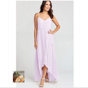 Show Me Your Mumu NWT Wrap Violet Mariah Dress